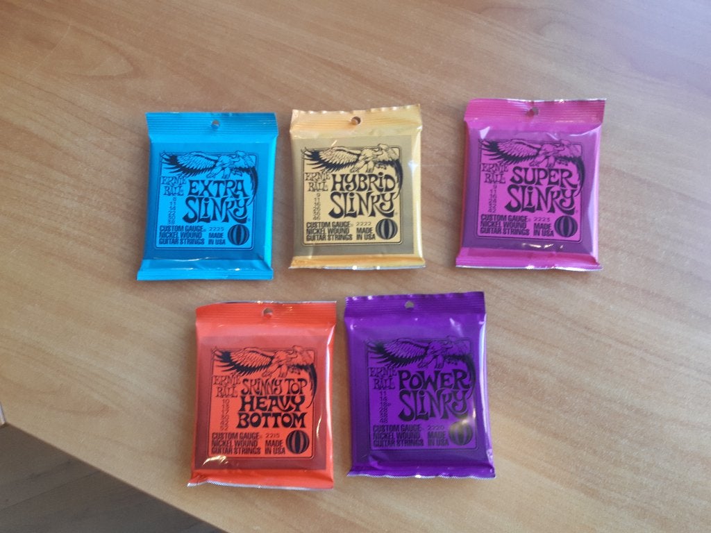 Diverse Ernie Ball setjes, Ophalen of Verzenden, Nieuw, Solid body, Overige merken
