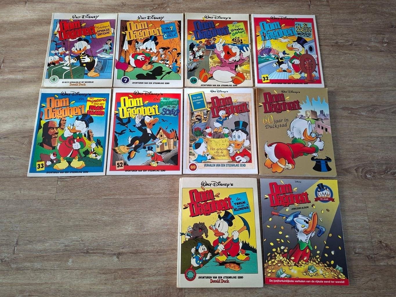 Walt-Disney Oom Dagobert albums stripboeken, Boeken, Meerdere stripboeken, Ophalen of Verzenden, Gelezen