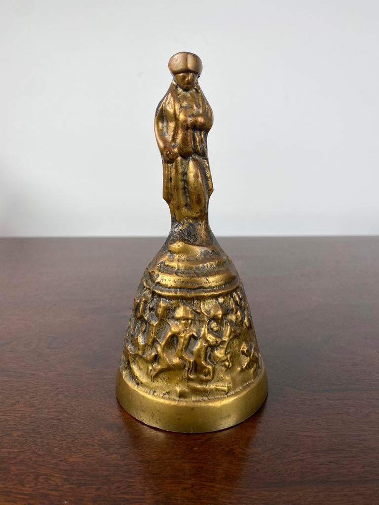 Bronzen tafelbel napoleon, Antiek en Kunst, Antiek | Koper en Brons, Ophalen of Verzenden