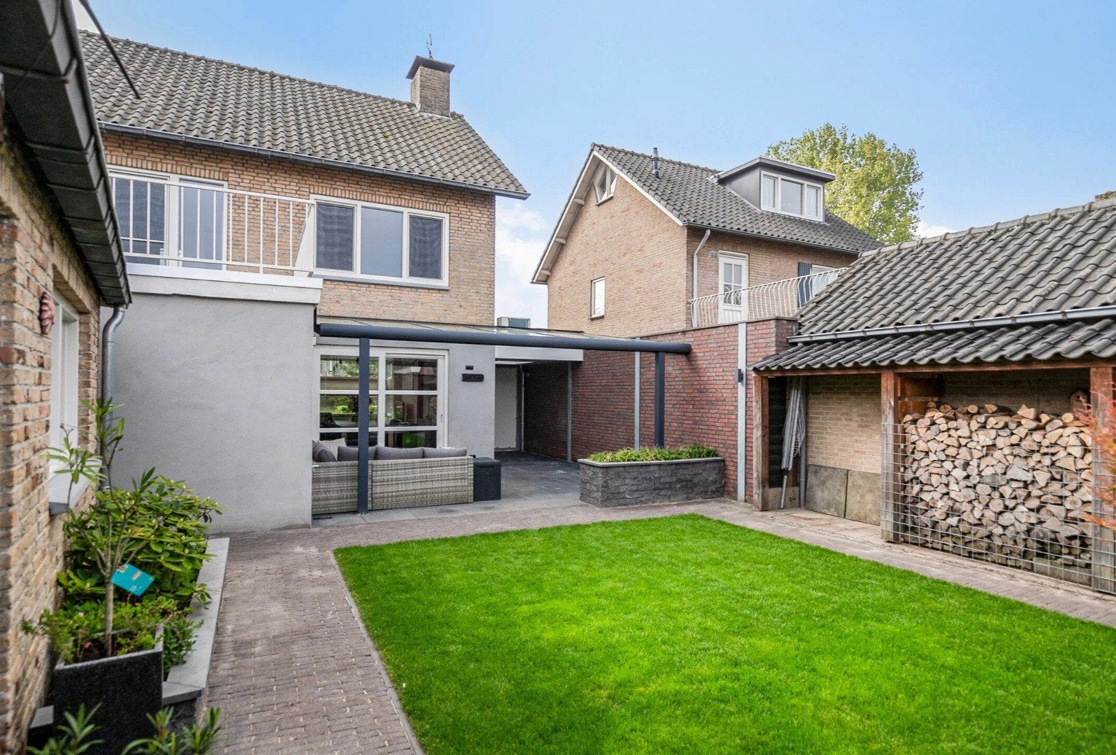 Gratis gebakken klinkers 5x20, Tuin en Terras, Tegels en Klinkers, Ophalen, Gebruikt, Overige materialen, Klinkers