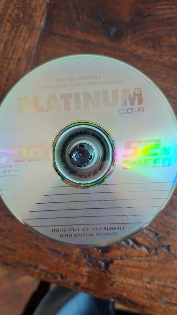 Platinum CD-R 700MB 52x Speed Spindel(45 stuks plus 20 stuk), Cd, Nieuw, Ophalen of Verzenden, Op spindel