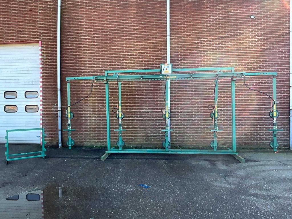 Glasinstallatieset - maximale lengte 725cm - 1000kg, Ophalen, Gebruikt, Overige typen, 160 cm of meer