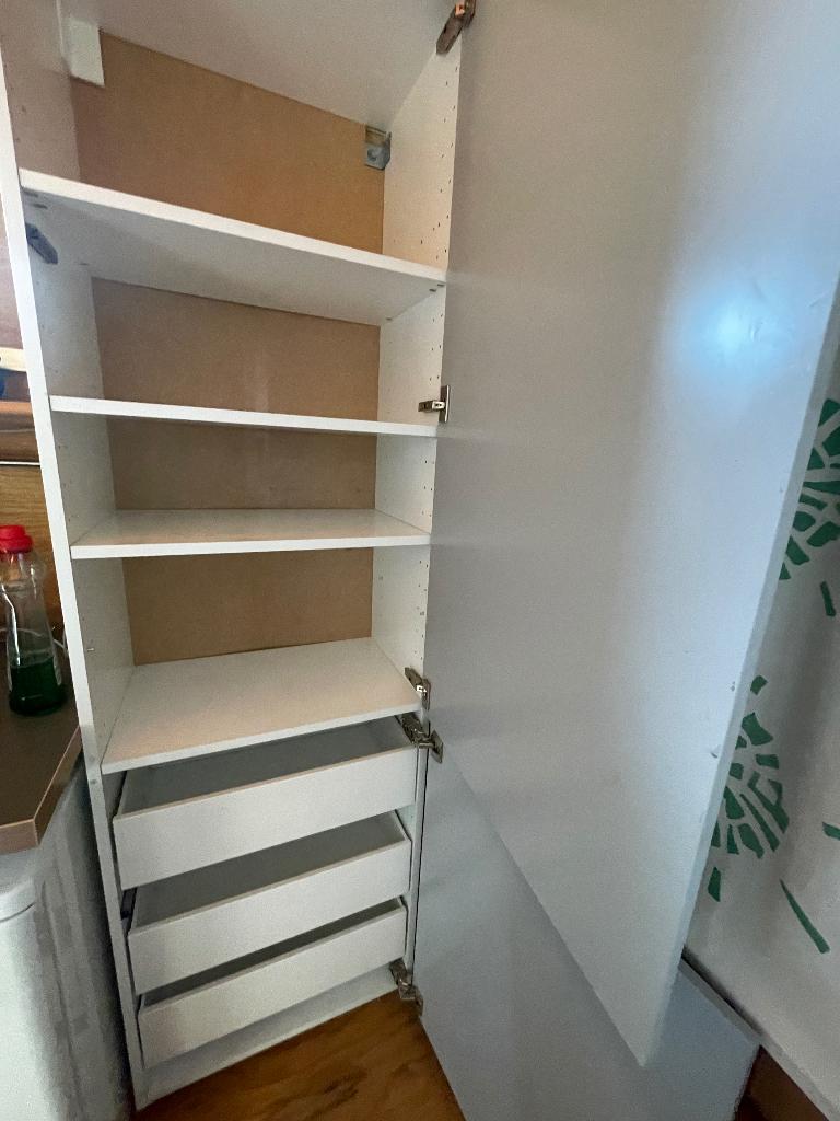 Ikea metod kast met twee deuren en drie laden, Ophalen, Gebruikt, Met deur(en), Minder dan 150 cm