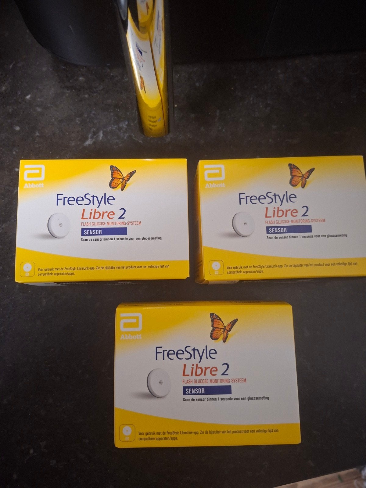 3x Abbott FreeStyle Libre 2 Sensoren - Nieuw, Diversen, Ophalen of Verzenden, Nieuw