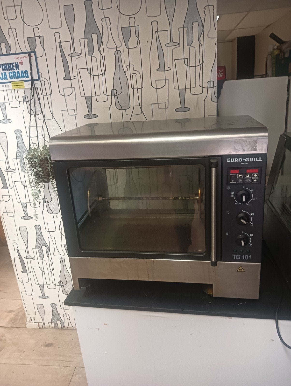 Kippengrill,frijado,tg101,topoccaision,compleet, Zakelijke goederen, Horeca | Keukenapparatuur, Ophalen of Verzenden