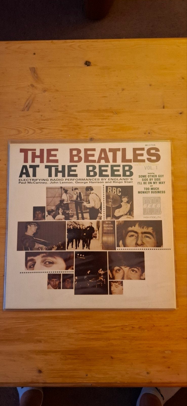 Zeldzame The Beatles At The Beeb Vol. 1 Bootleg LP, LP, Rock, Gebruikt, Ophalen of Verzenden