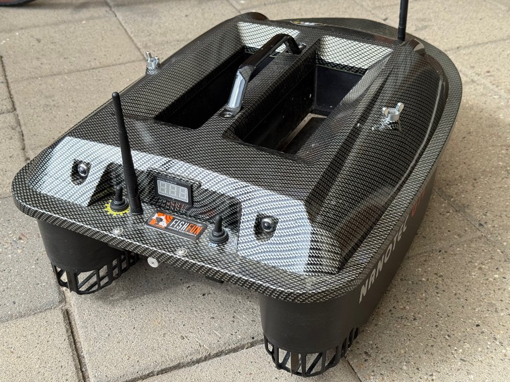 Nanotec GT2 voerboot, Watersport en Boten, Hengelsport | Karpervissen, Ophalen, Zo goed als nieuw, Complete set
