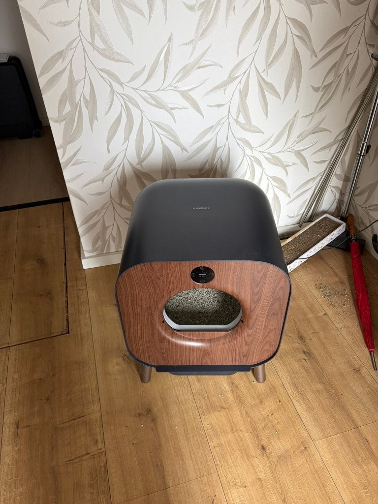 pawbby zelfreinigende kattenbak, Dieren en Toebehoren, Ophalen, Zelfreinigend, Zo goed als nieuw, Gesloten