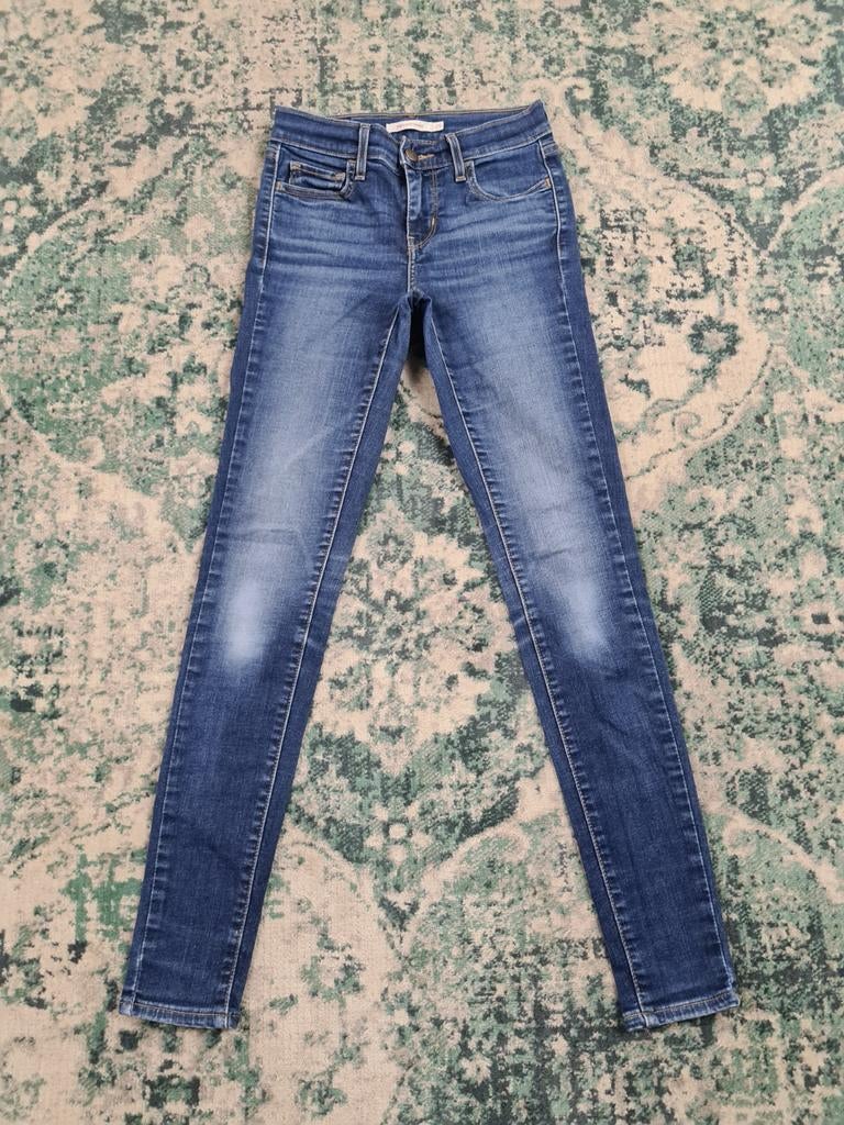 Levi’s 710 super skinny W25 L30 Dames Tulsi2530 Mid-rise, Kleding | Dames, Spijkerbroeken en Jeans, Blauw, Ophalen of Verzenden