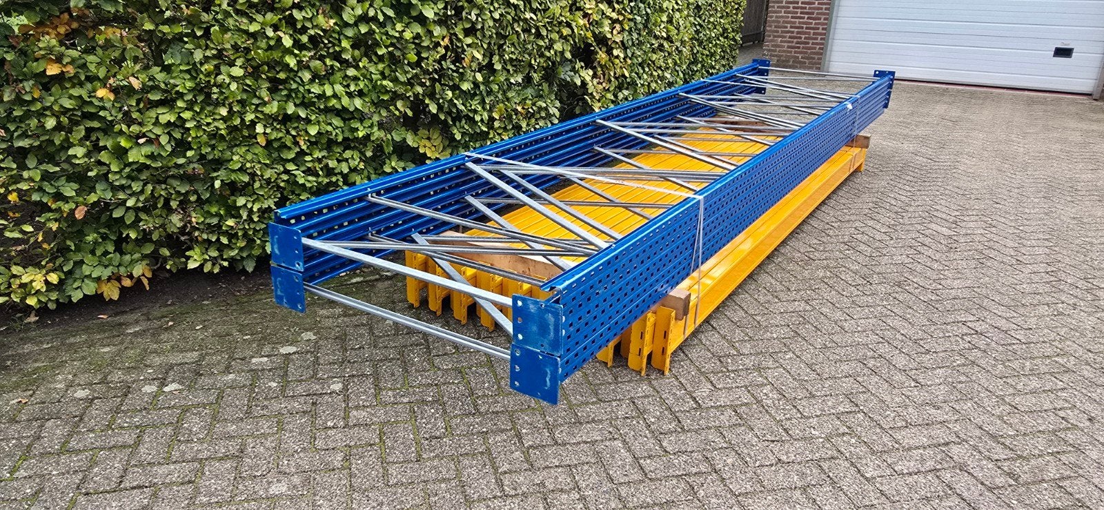 11,2 meter Esmena palletstelling , magazijnstelling, Ophalen