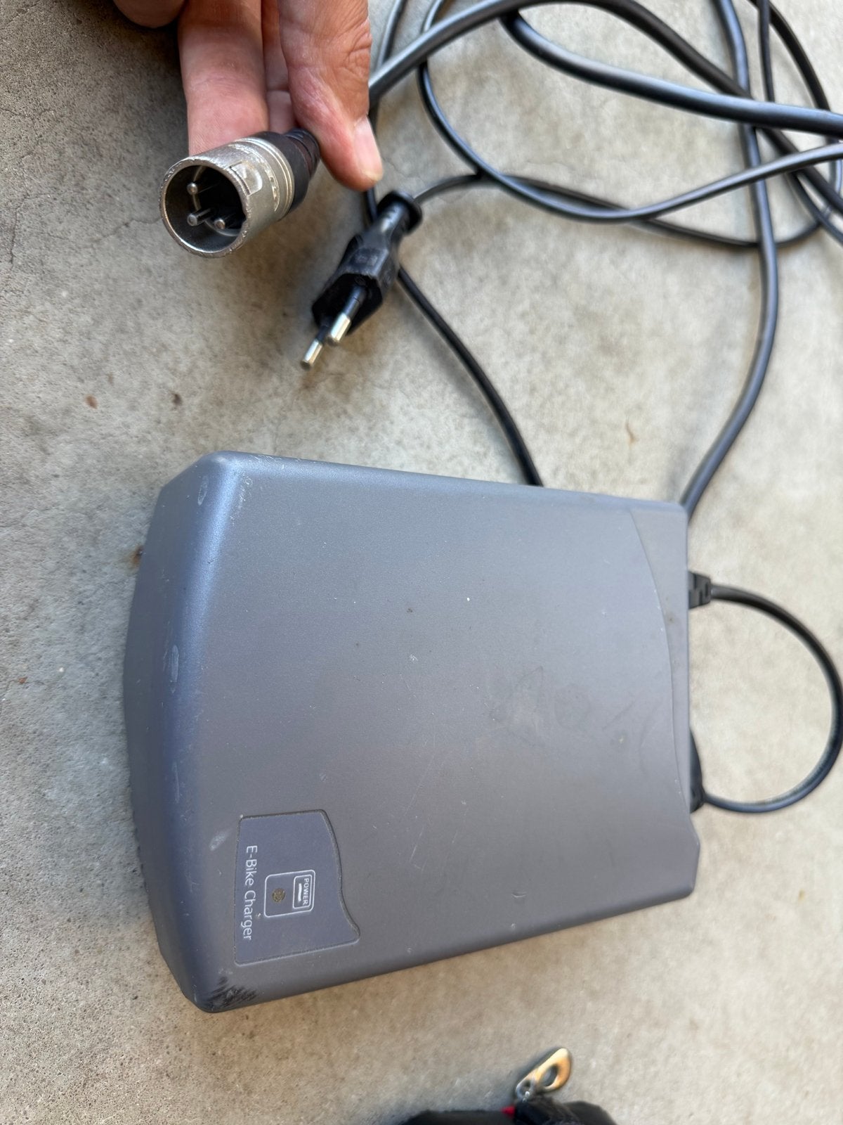 Originele Sparta ION E-Bike Lader - Banaan Accu Type, Ophalen of Verzenden, Gebruikt