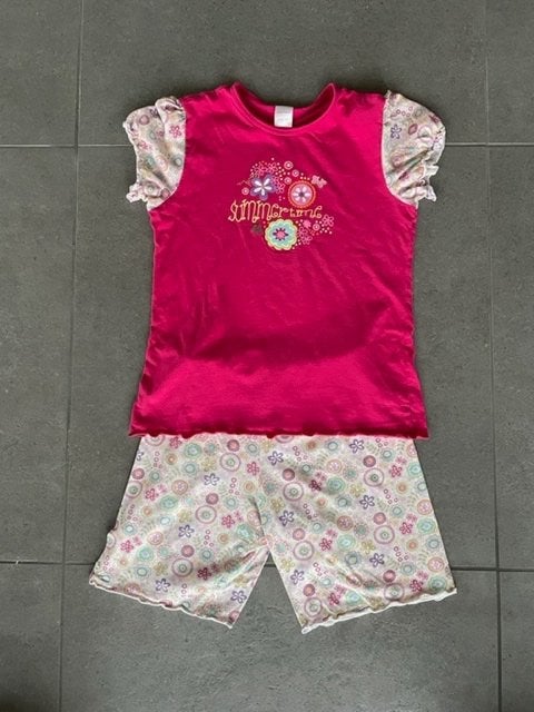 Schiesser pyjama setje maat 140, Ophalen of Verzenden, Meisje, Nacht- of Onderkleding