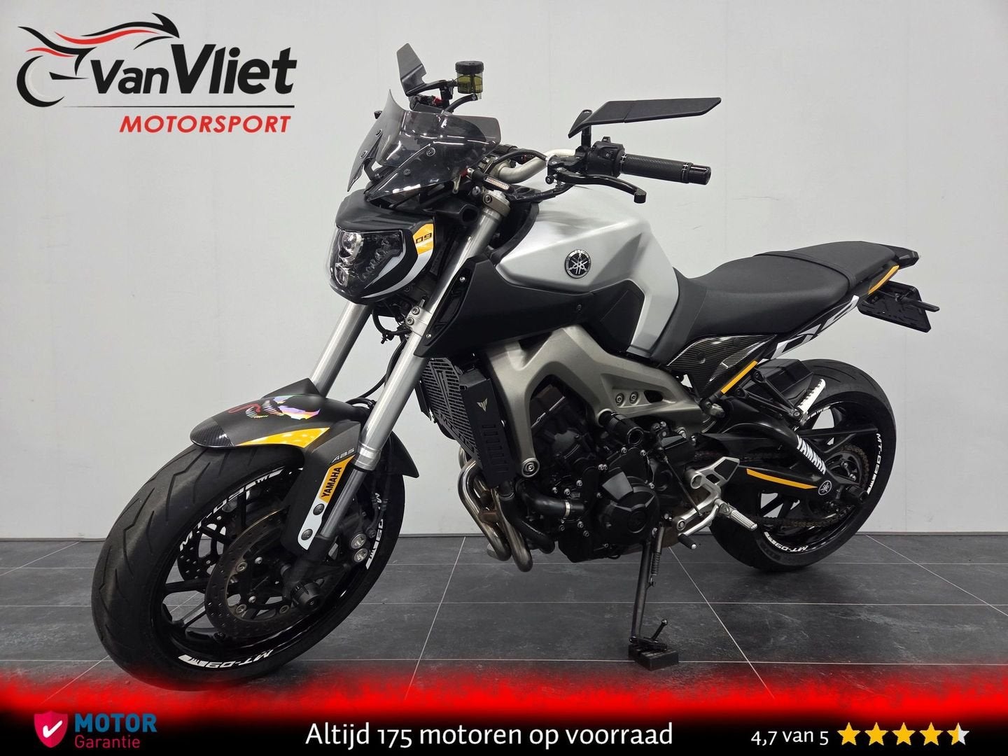 Zeer Mooie Yamaha Mt09 Abs + Opties bj 2014 MT 09, Bedrijf, YAMAHA, Onbekend, 847 cc
