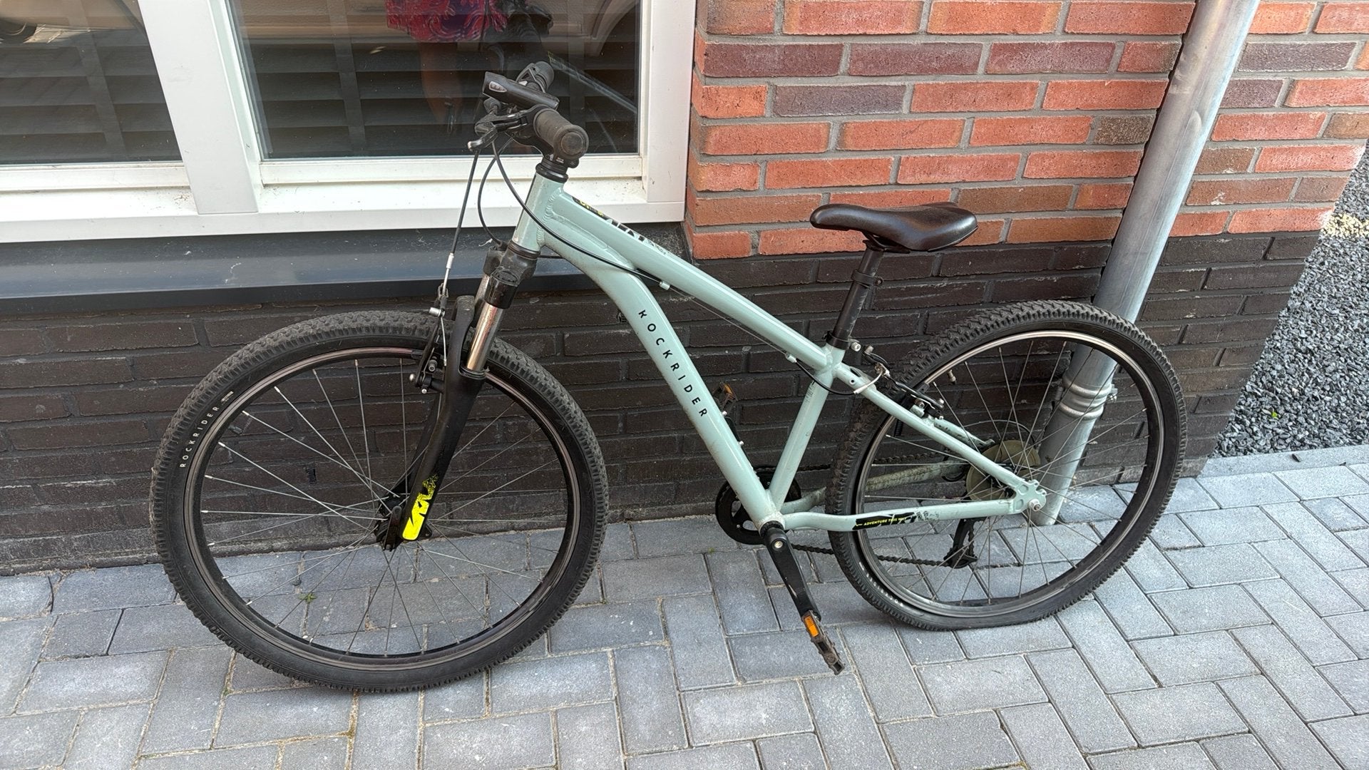 Mountainbike voor leeftijd 9/10 jaar, Fietsen en Brommers, Fietsen | Crossfietsen en BMX, Ophalen, 24 inch of meer, Gebruikt, Staal