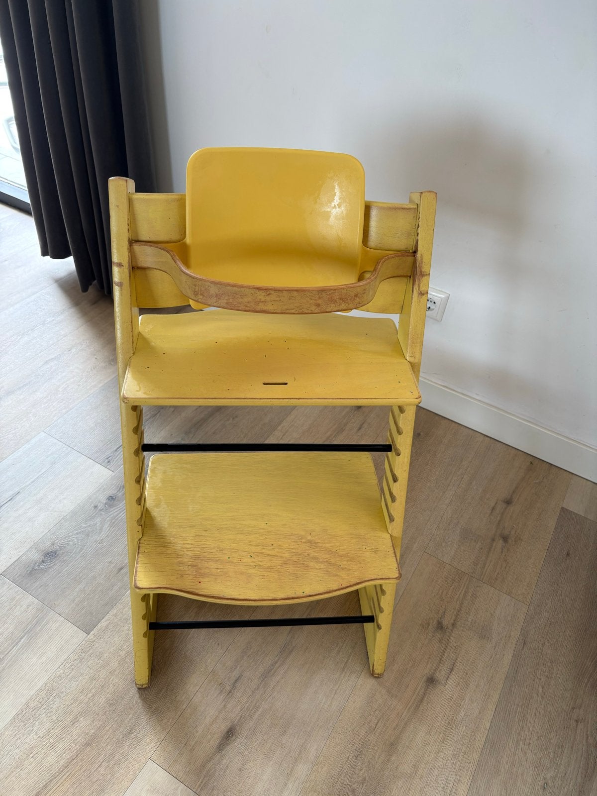 Stokke Tripp Trapp kinderstoel, Kinderen en Baby's, Kinderstoelen, Ophalen, Gebruikt, Meegroeistoel, Aanschuifbaar