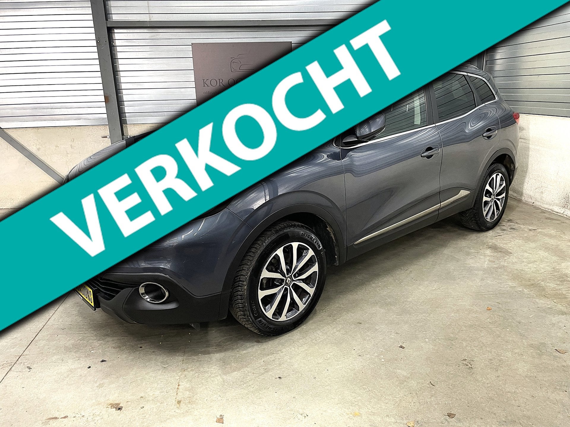 Renault Kadjar 1.2 TCe Intens 1ste eigenaar trekhaak automaa, Kadjar, Stof, Gebruikt, 4 cilinders