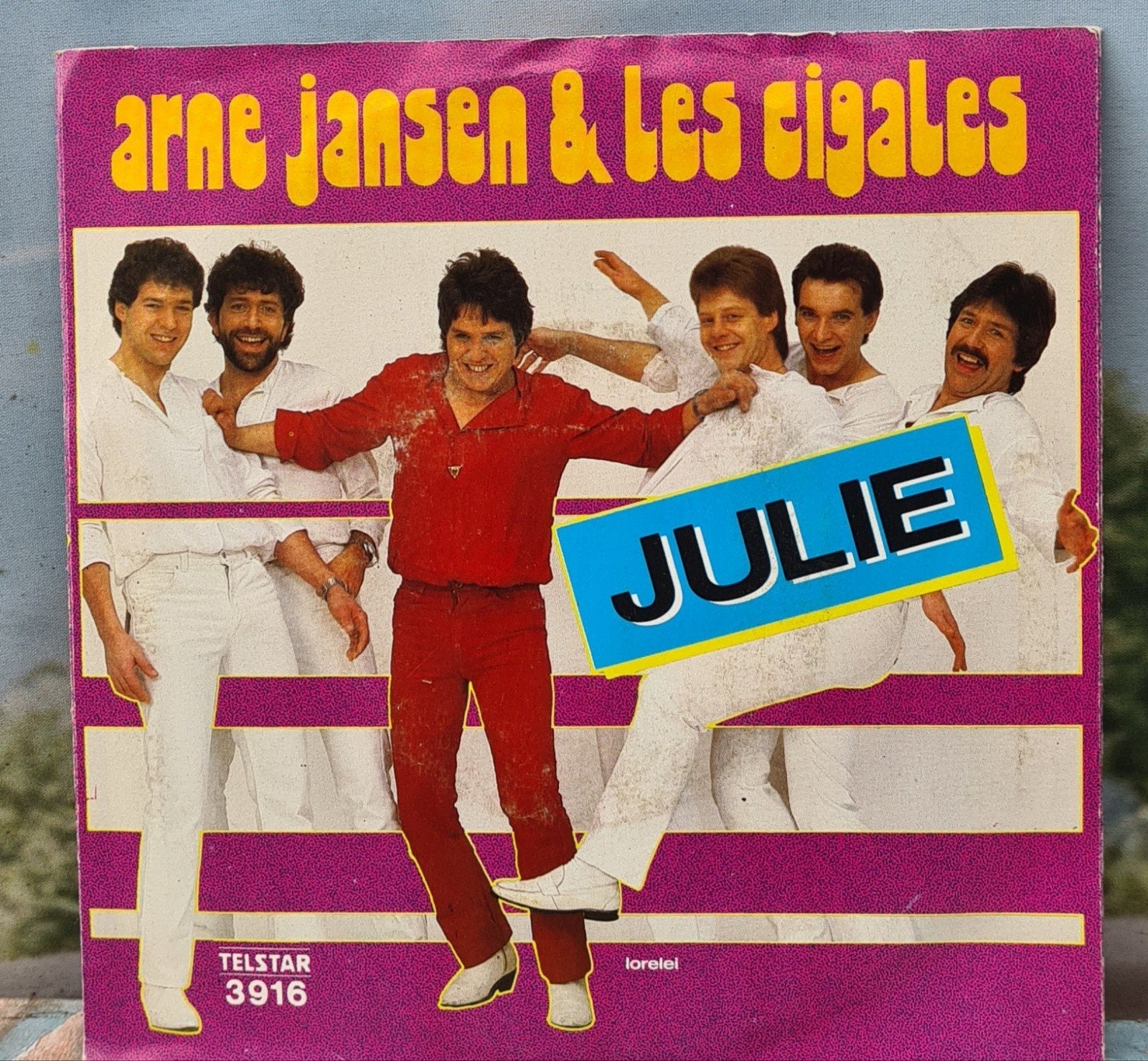 Arne Jansen & Les Cigales - Julie (Single), Gebruikt, 7 inch, Ophalen of Verzenden, EP
