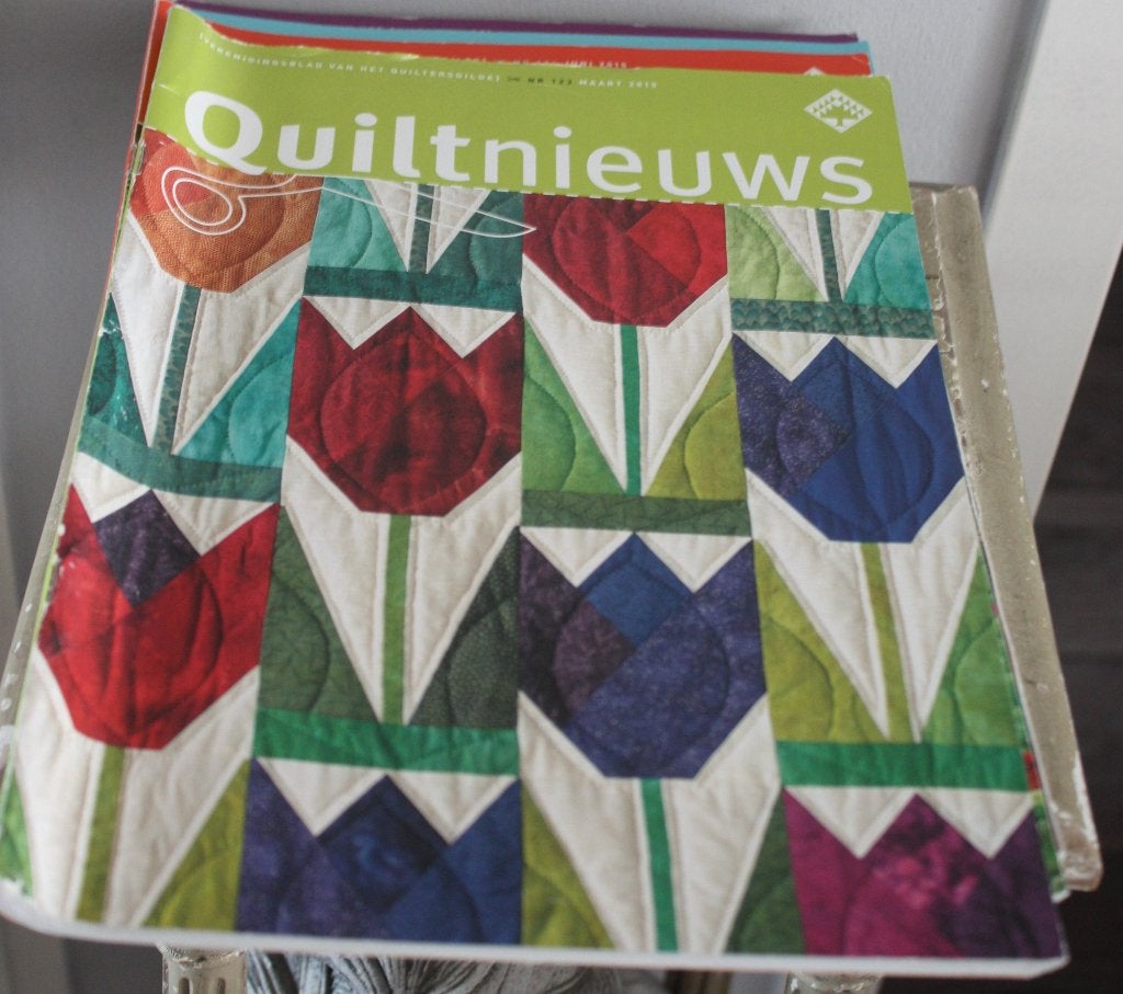 quiltnieuws 2015, Ophalen of Verzenden, Gebruikt, Overige typen