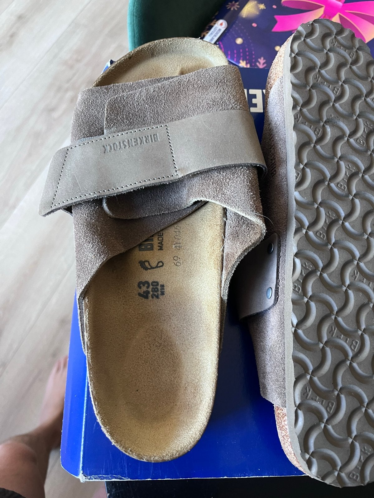 Birkenstock Concrete Gray Sandalen Maat 43, Ophalen of Verzenden, Nieuw, Sandalen
