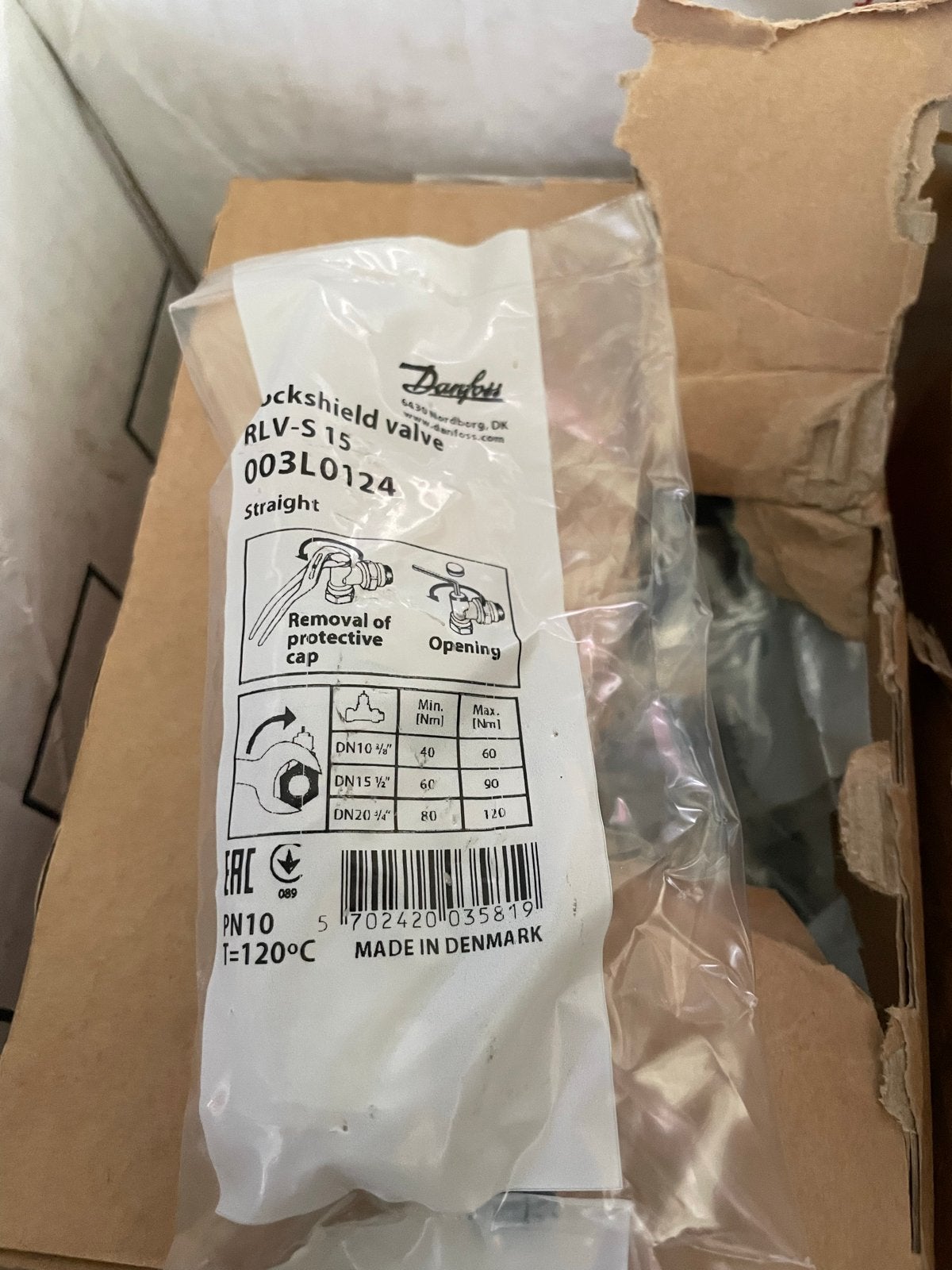 Danfoss radiator kranen. Voetventielen en thermostaatknoppen, Thermostaat, Minder dan 30 cm, Nieuw, Minder dan 60 cm