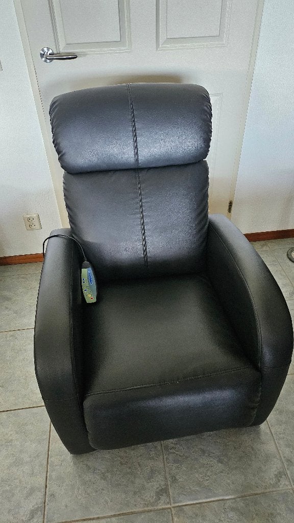 relax stoel met massage standen, Ophalen, 75 tot 100 cm, Zo goed als nieuw, Metaal