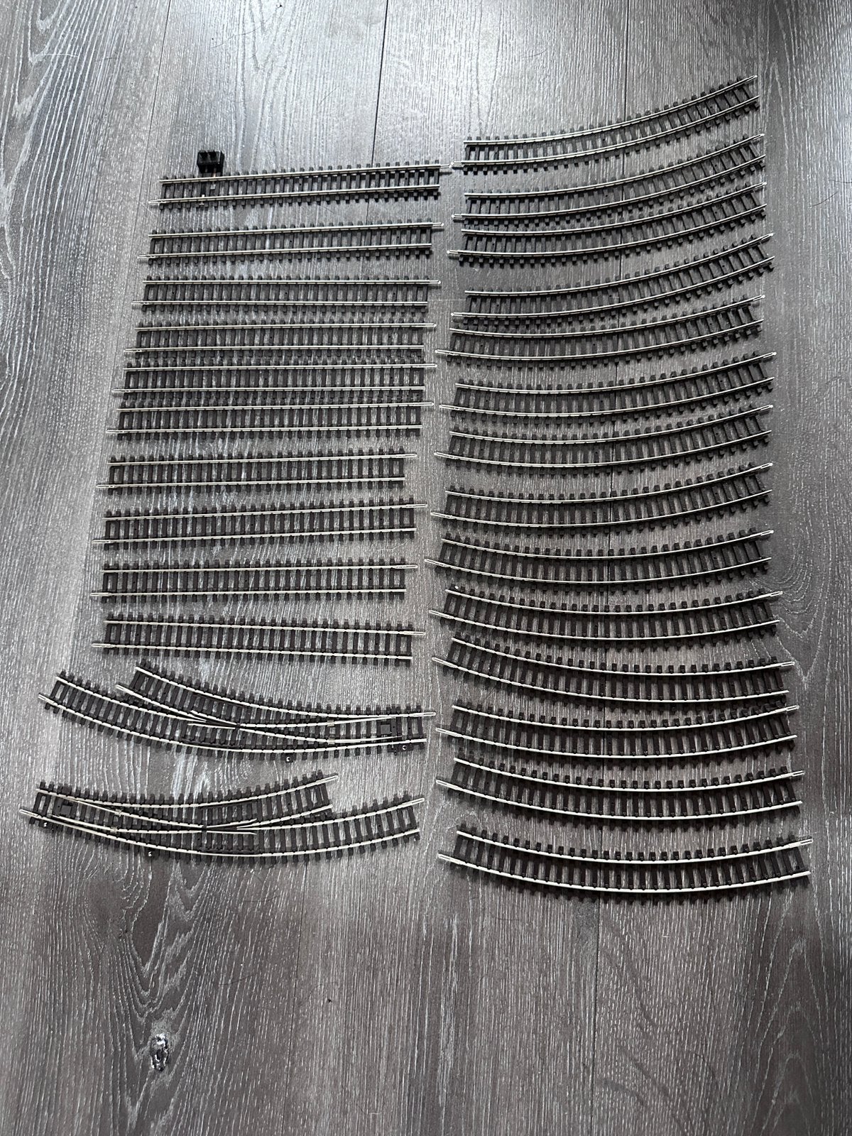 Piko losse rails, Hobby en Vrije tijd, Gelijkstroom, Rails, Zo goed als nieuw, Piko