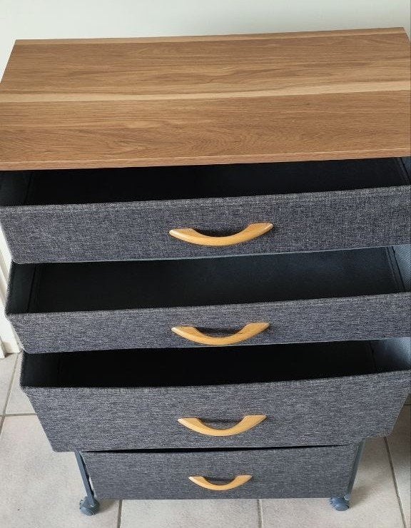 Relaxdays ladekast met 5 lades., Huis en Inrichting, Kasten | Ladekasten, Ophalen, 5 laden of meer, 50 tot 100 cm, Zo goed als nieuw