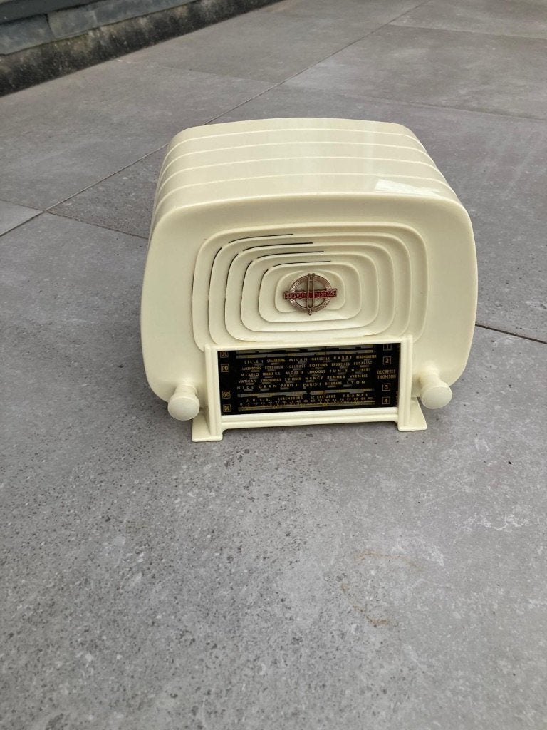 Bakeliet radio Ducretet Thomson, Verzenden, Gebruikt, Radio