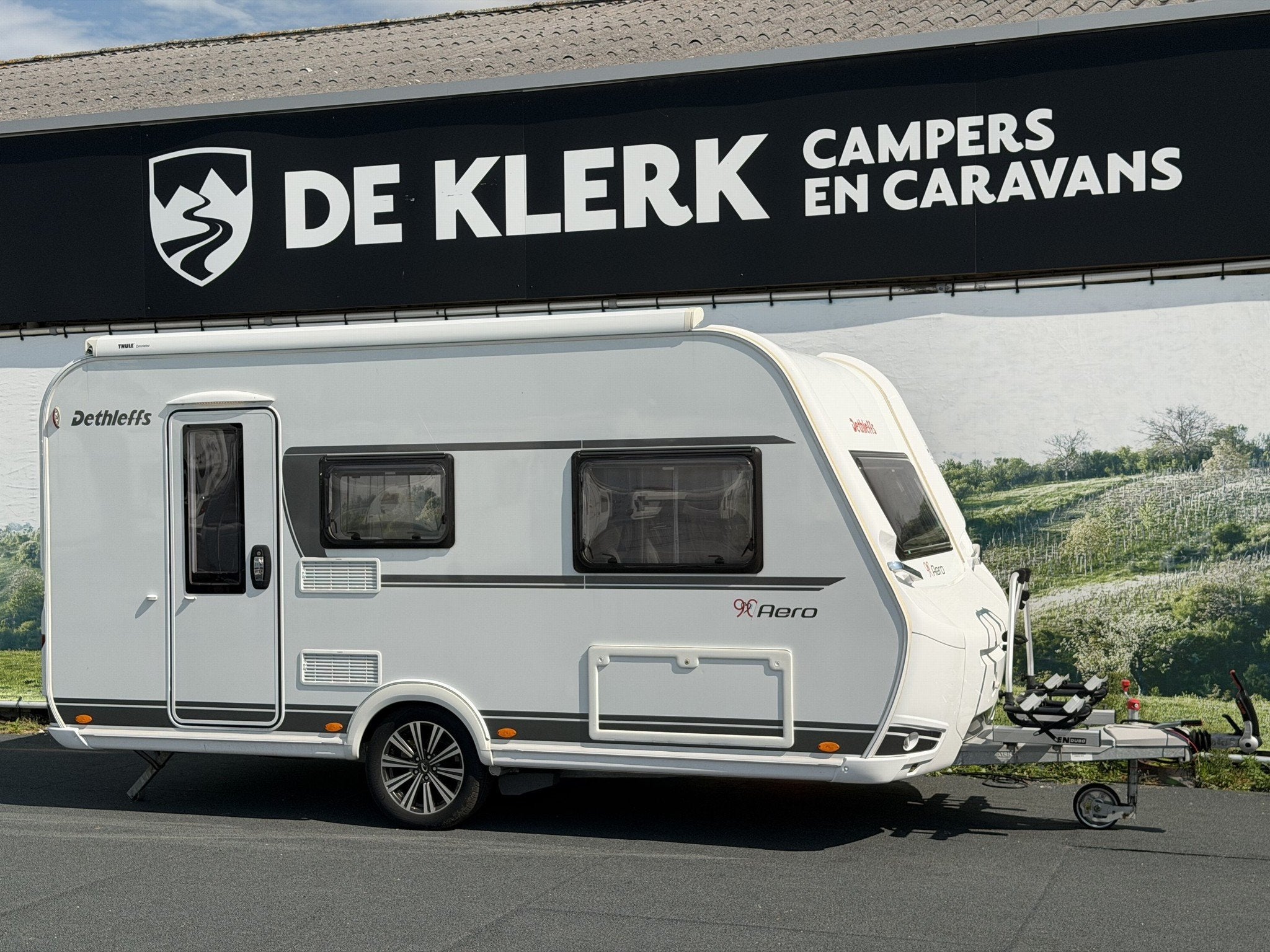 Dethleffs AERO 410 QS (bj 2021), Bedrijf, Info@deklerkcaravans.nl, Ringverwarming, Klerk Caravans, de