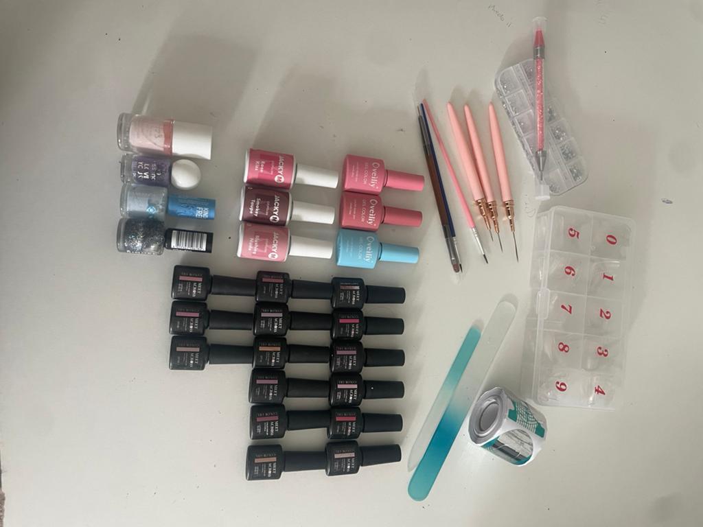 Nagel spullen (gellac), Ophalen of Verzenden, Zo goed als nieuw, Overige kleuren, Handen en Nagels