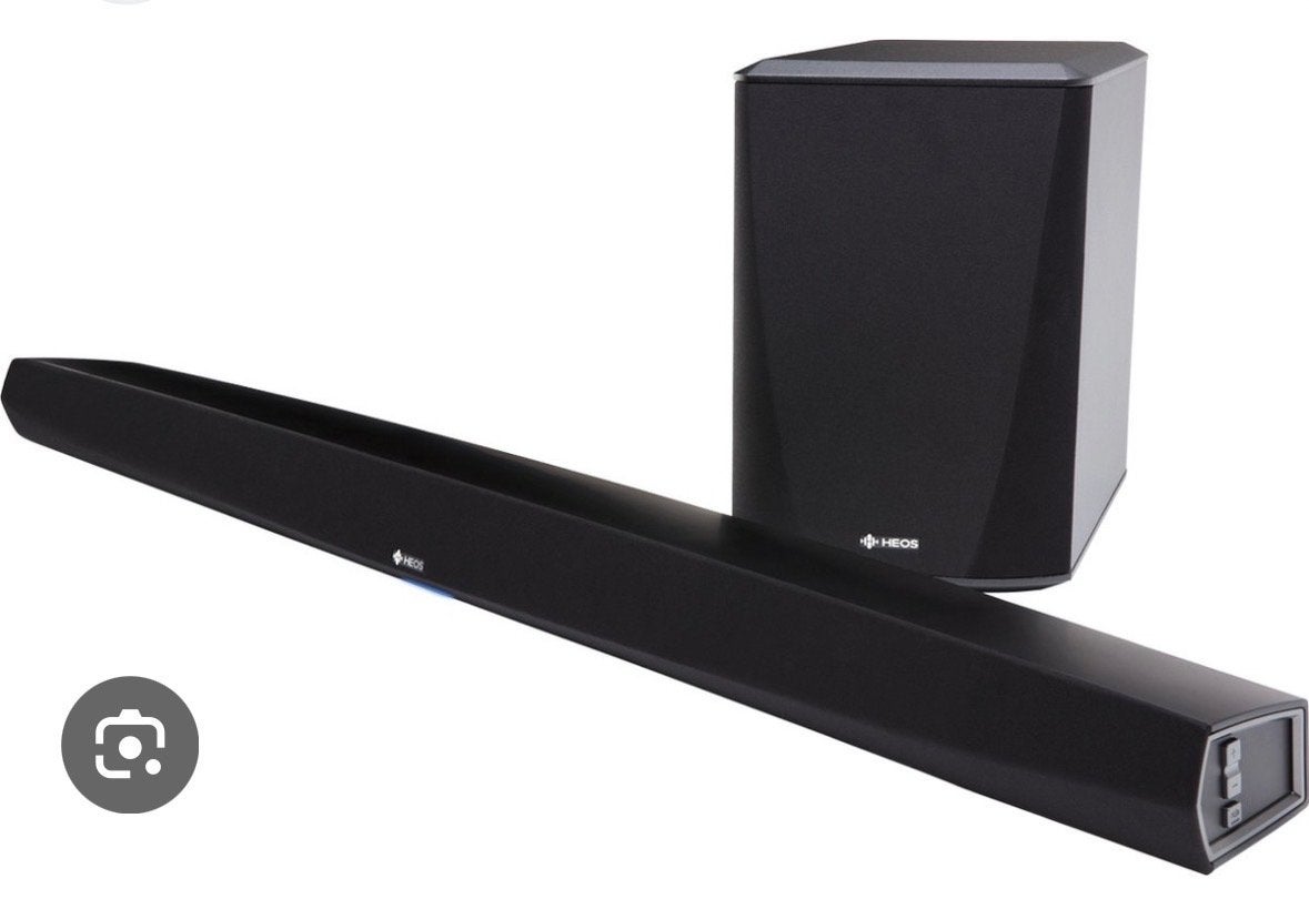 HEOS Soundbar met draadloze subwoofer, Ophalen, Met externe subwoofer, Zo goed als nieuw