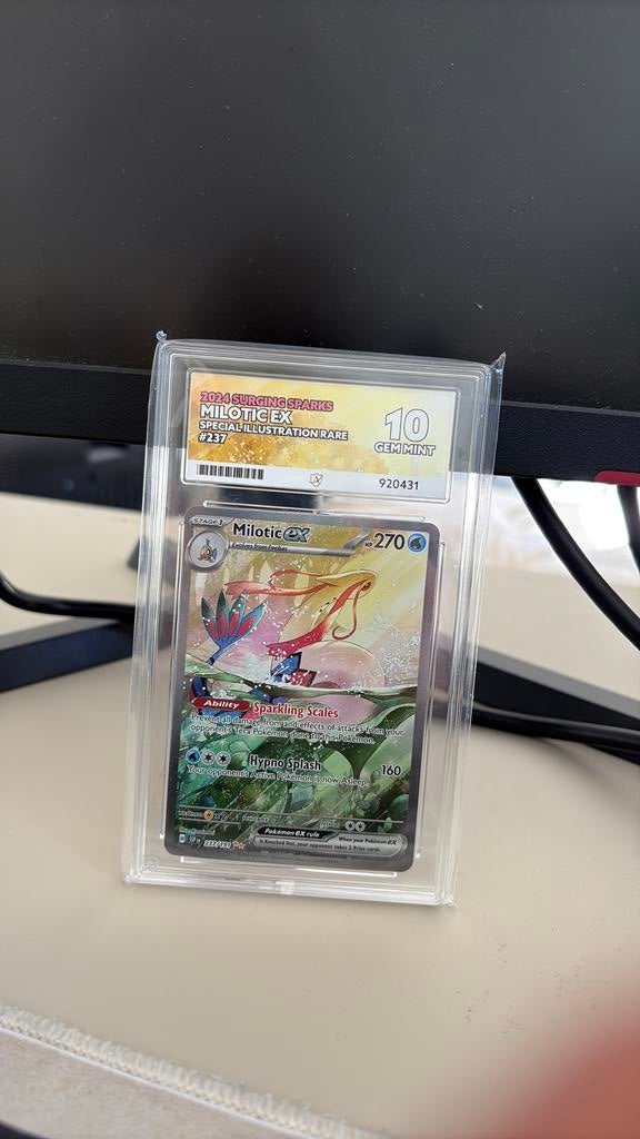 Milotic EX gem mint 10 #237, Ophalen of Verzenden, Nieuw, Losse kaart, Foil