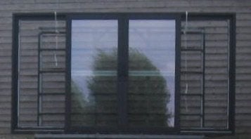 4 delig aluminium schuifpui , pui , schuifdeur 400 x 219, Doe-het-zelf en Verbouw, Kozijnen en Schuifpuien, 225 cm of meer, Aluminium