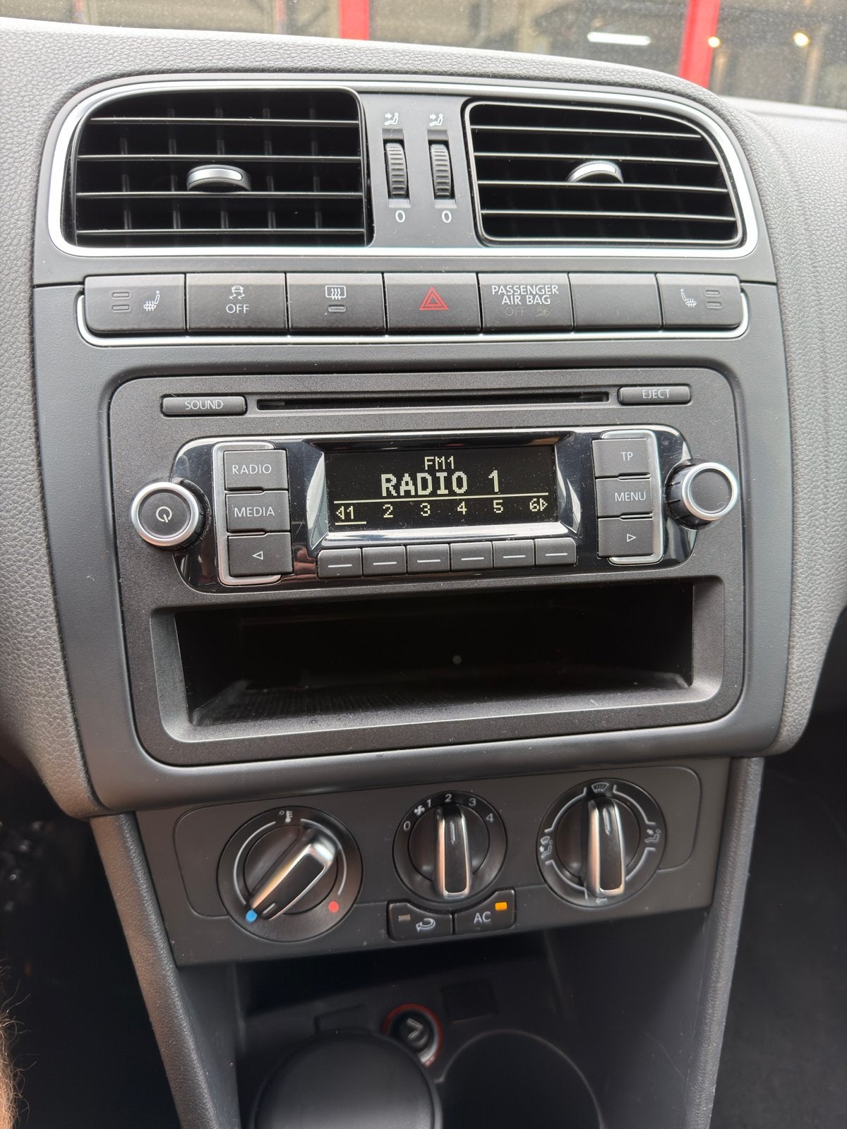 Originele Volkswagen Polo 2014 RCD210 MP3 Radio, Ophalen of Verzenden, Gebruikt