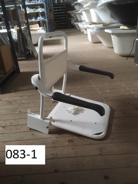 083. Douche zitjes Linido en Provex, Ophalen of Verzenden, Nieuw, Wit, Handdoek