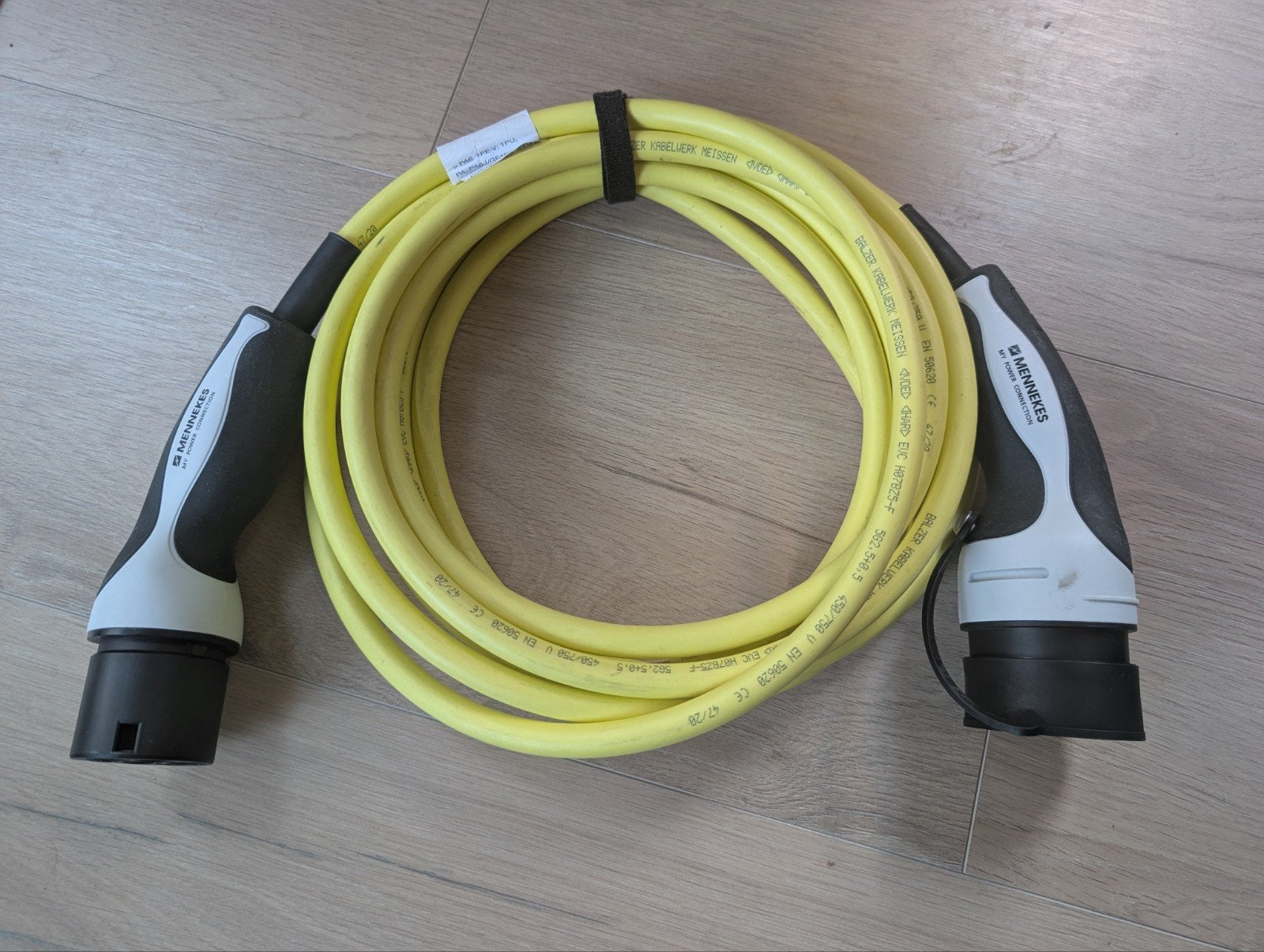 Mennekes Laadkabel 20A 480V 5 meter Type 2, Auto diversen, Ophalen of Verzenden, Zo goed als nieuw, Laadkabel