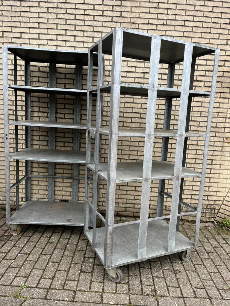 Industriele kast, Doe-het-zelf en Verbouw, Transportwagens, 100 liter of meer, Ophalen, Gebruikt, Transportkar