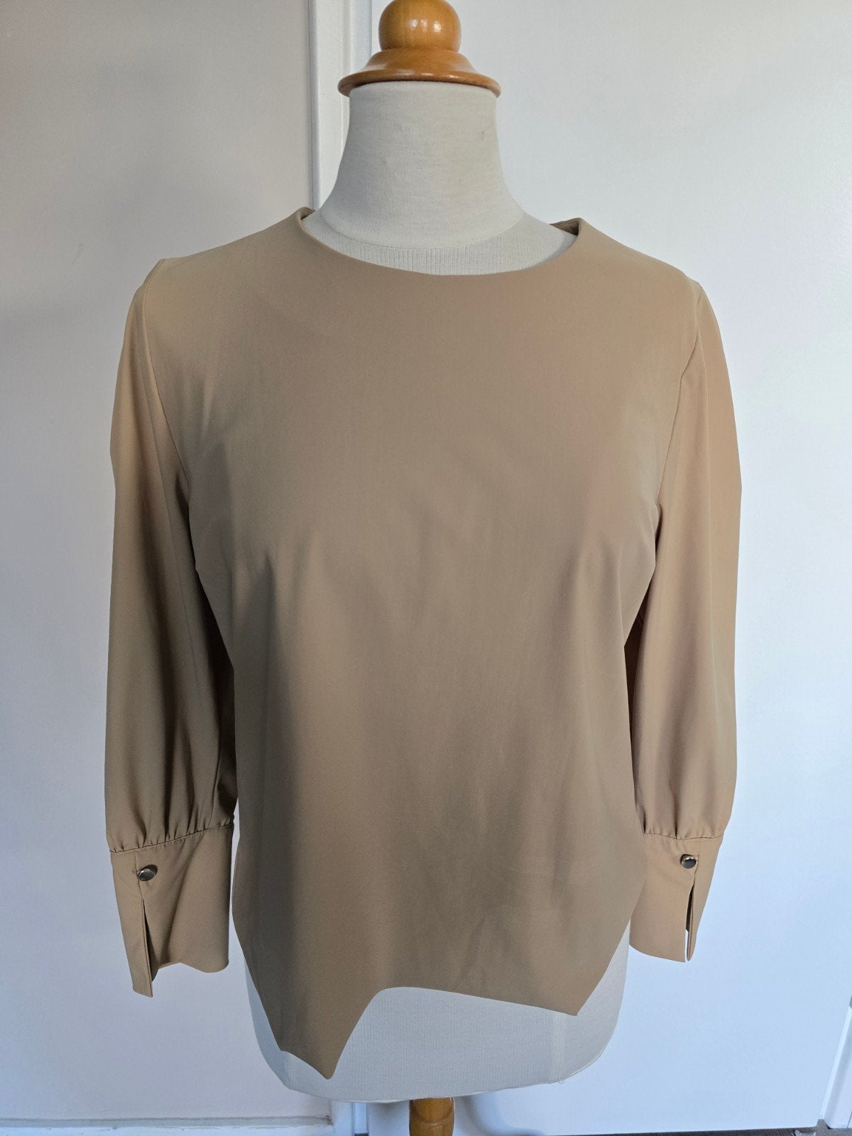 Lilytime camel shirt 40, Ophalen of Verzenden, Zo goed als nieuw, Maat 38/40 (M), Bruin