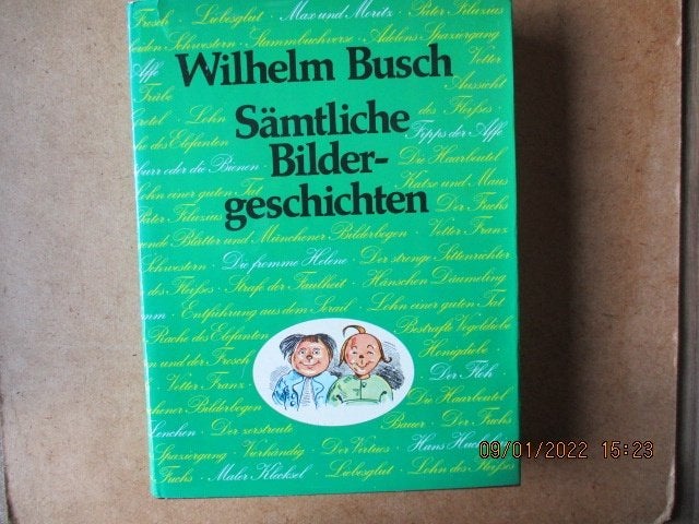 adv5440 wilhelm busch hc duits, Boeken, Eén stripboek, Ophalen, Gelezen