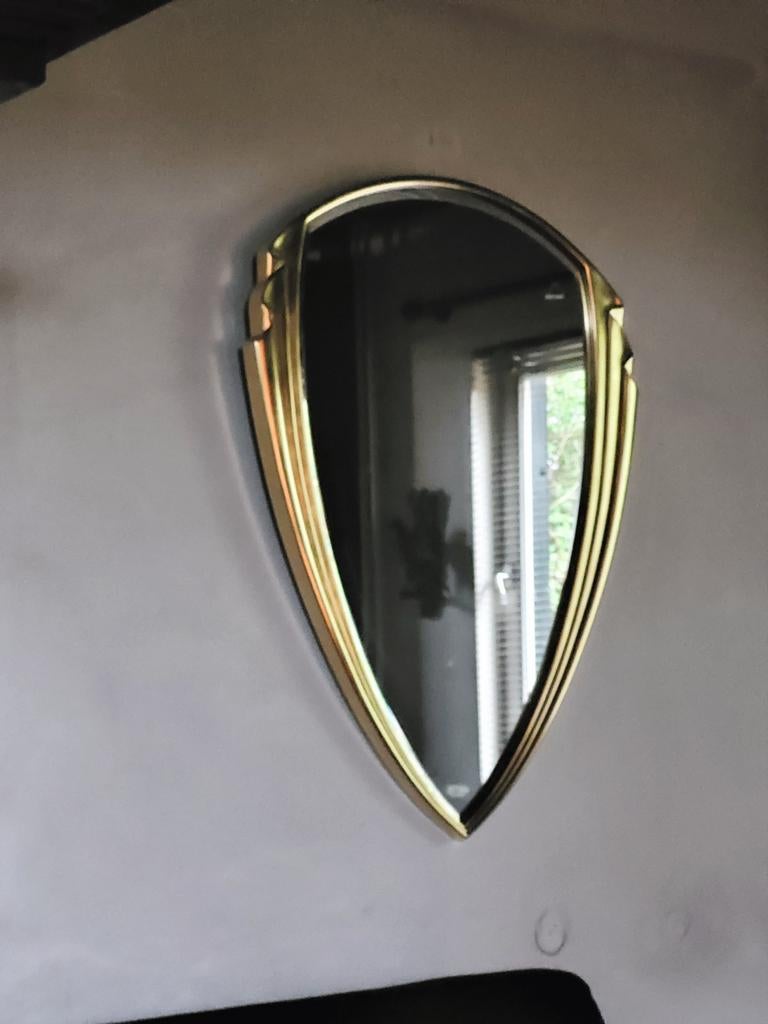 Original Deknudt mirror, very rare, Ophalen of Verzenden, Zo goed als nieuw, Minder dan 100 cm, Overige vormen