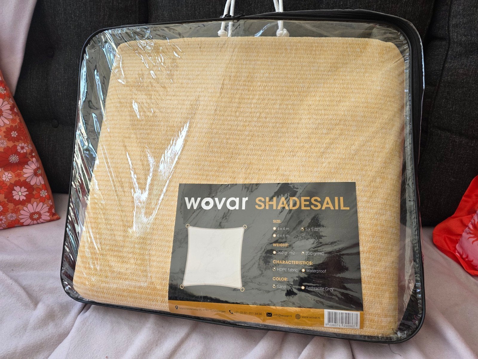 Schaduwdoek zware kwaliteit, Ophalen of Verzenden, Nieuw
