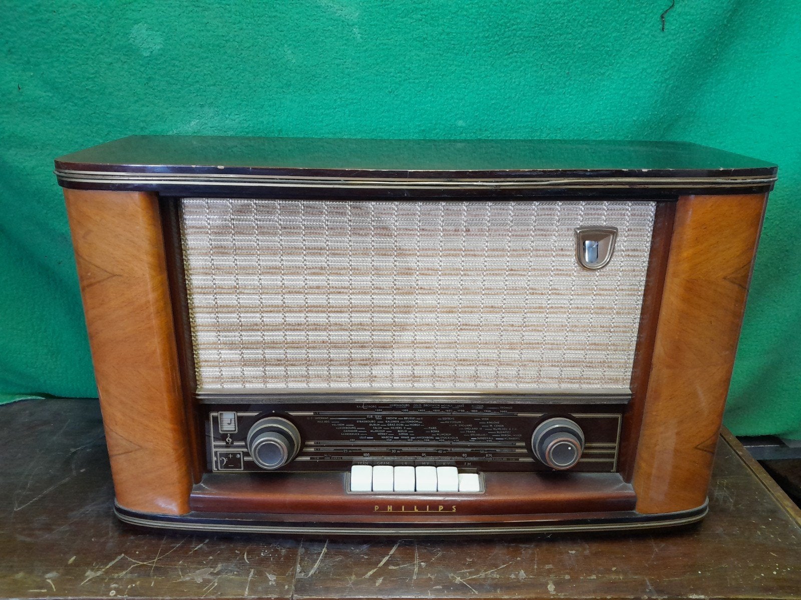 Philips BX 543A buizenradio, Ophalen