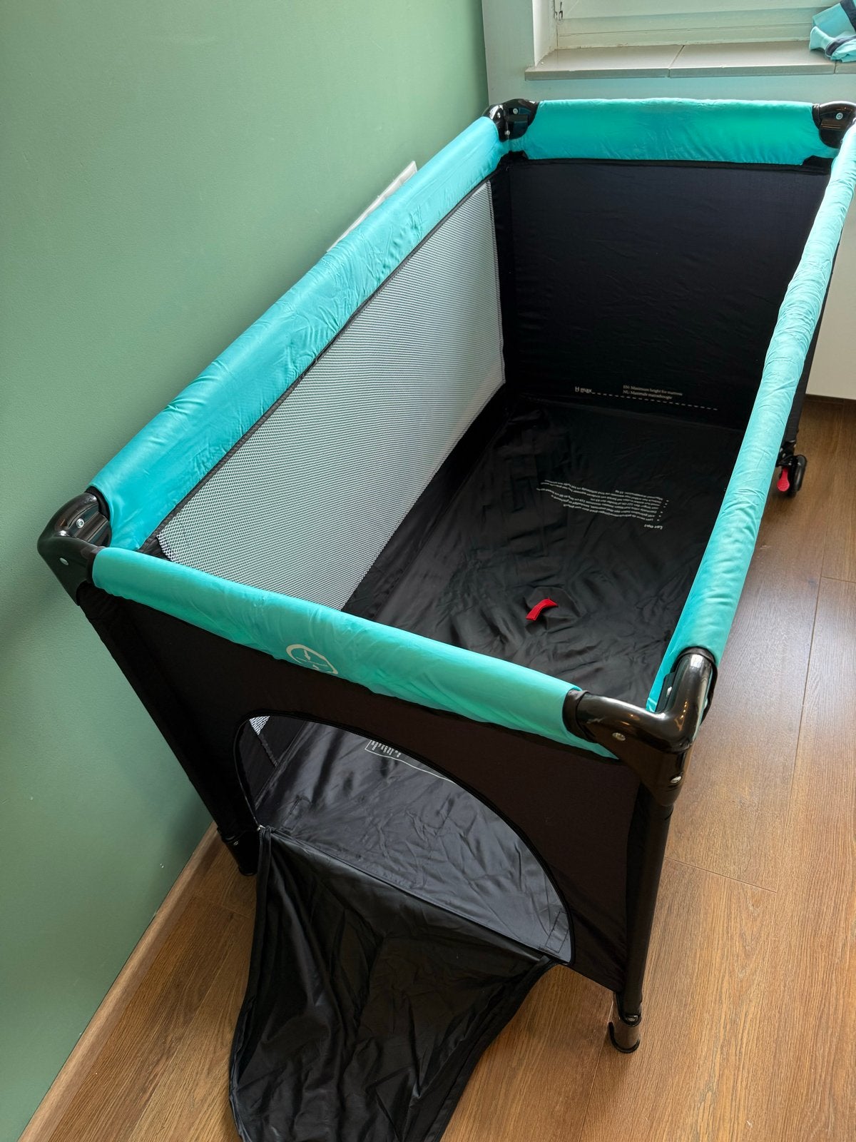 Deryan Travel Cot Peuter Luxe - Lichtgewicht Reisbed, Ophalen of Verzenden, Zo goed als nieuw, Reisbedje