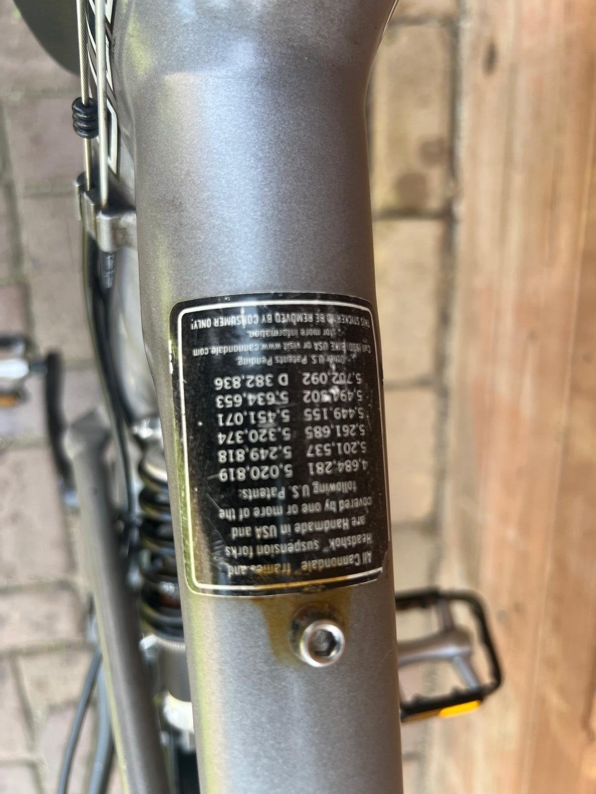 Cannondale Mountainbike - Onderhoud/reparatie nodig, Gebruikt, Ophalen, Overige merken, Velgrem