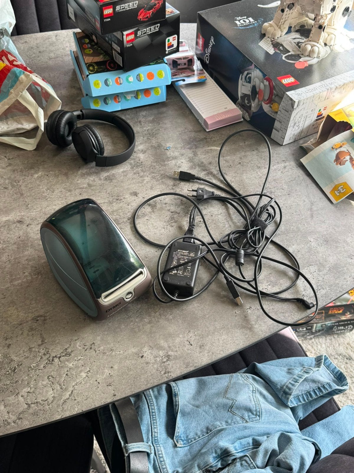 Dymo LabelWriter 400 Labelprinter met adapter, Ophalen of Verzenden, Gebruikt, Etiket, DYMO