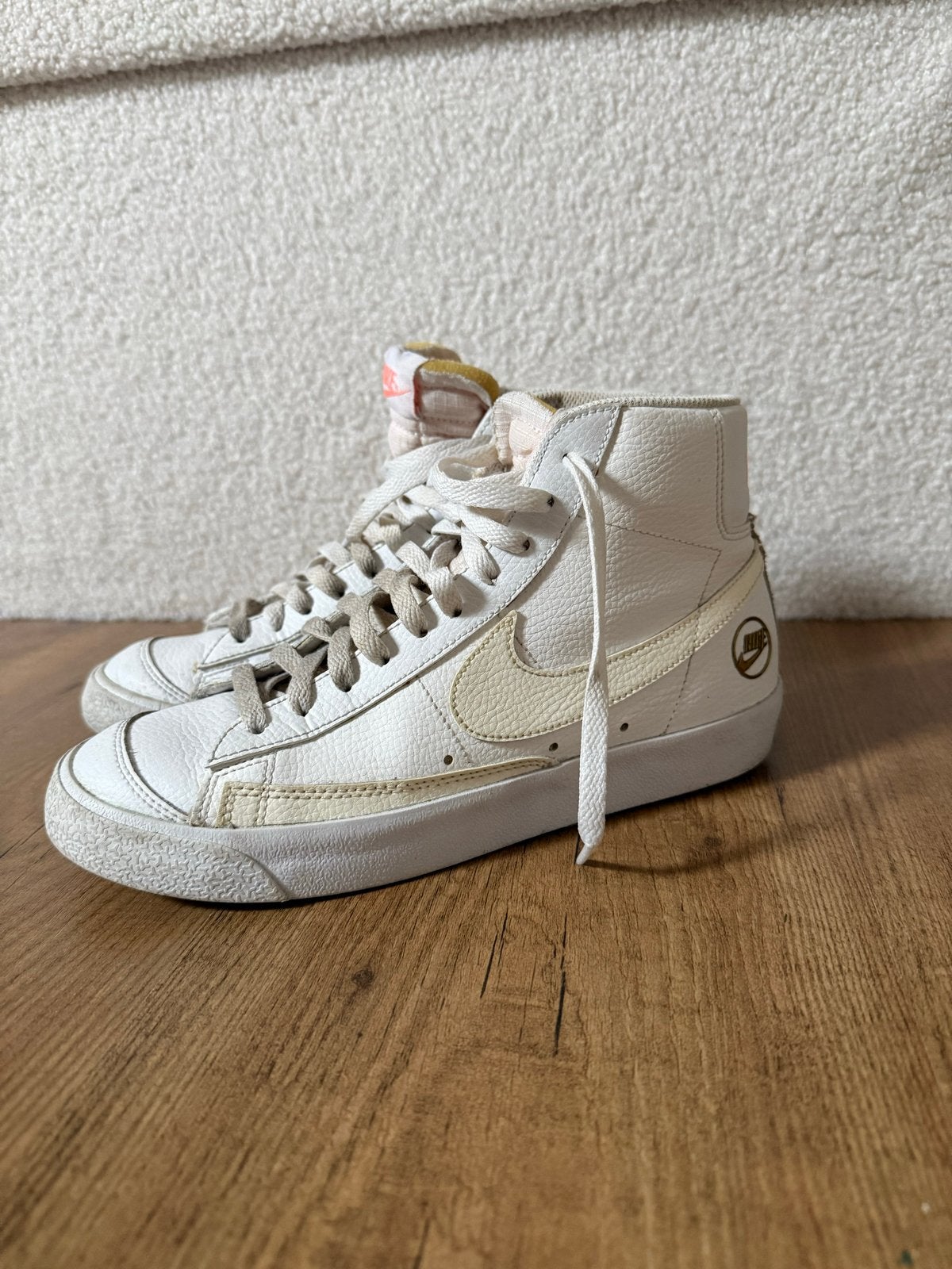 Nike Blazer Mid '77 Vintage Sneakers Dames, Kleding | Dames, Ophalen of Verzenden, Gedragen, Wit, Sneakers of Gympen