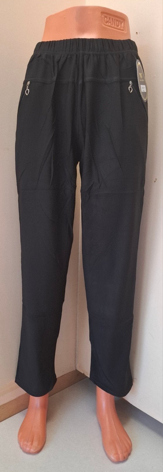 Partij comfort broeken met elastiek band 12 stuks € 3,- p.st, ., Nieuw, Ophalen of Verzenden, .