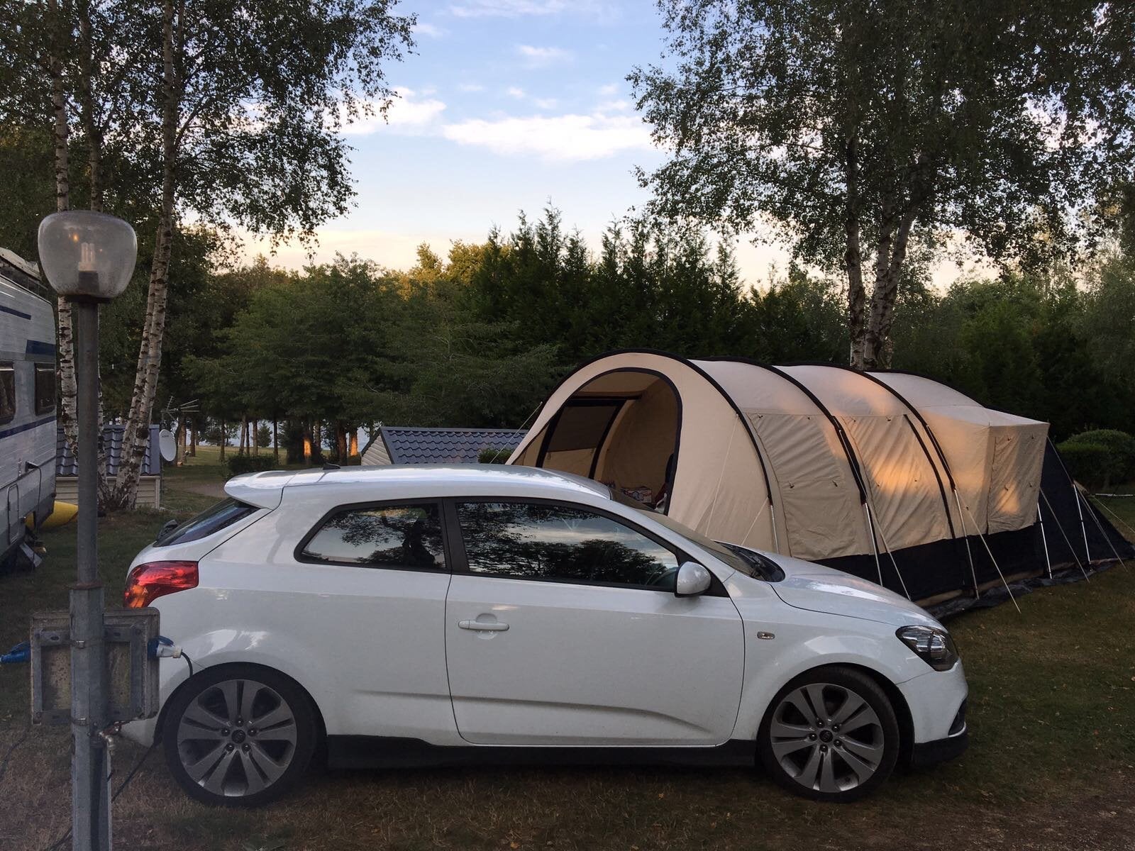 Obelink Alu 6 Explorer tent 6 pers familietent tunnel tent, Ophalen, Gebruikt, Tot en met 6