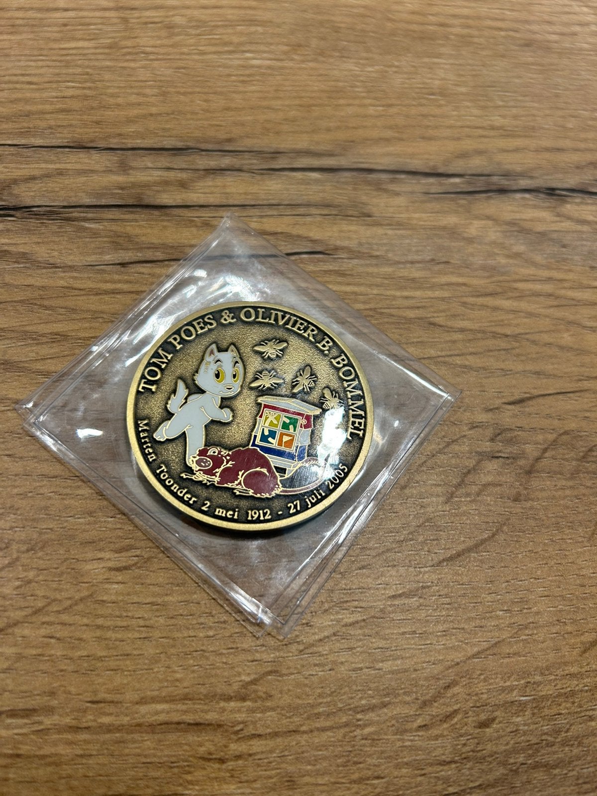 Geocoin Bommel Tom Poes, Ophalen of Verzenden, Zo goed als nieuw, Feyenoord, Overige typen