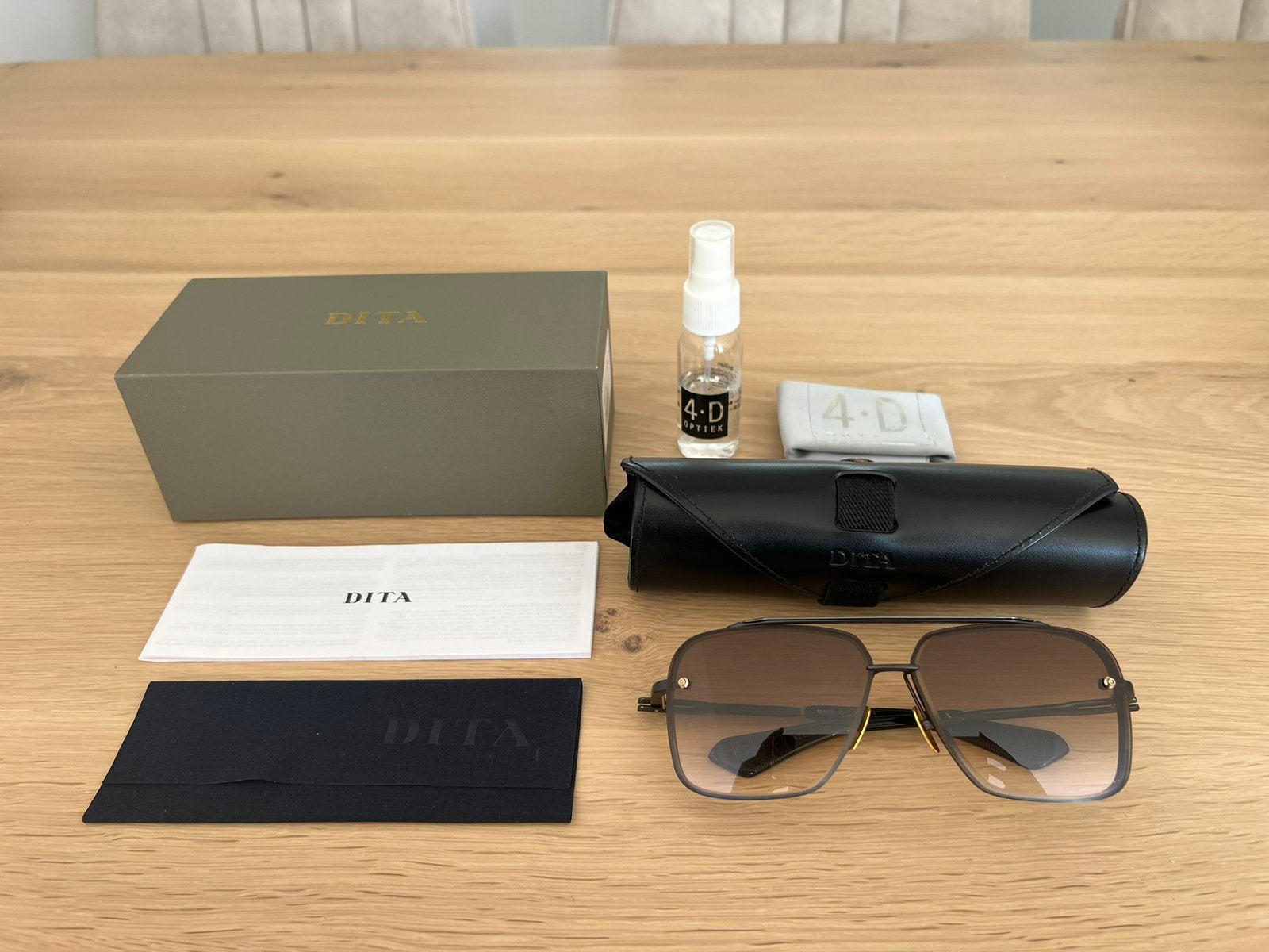 Heren Zonnebril Dita Mach Six Titanium, Sieraden, Tassen en Uiterlijk, Zonnebrillen en Brillen | Heren, Ophalen, Zo goed als nieuw